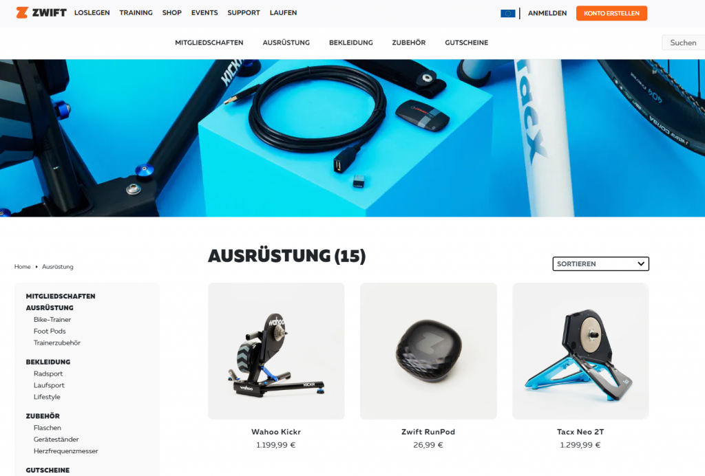 Zwift startet in Europa mit 30 Tage Testversion Zwiften.de